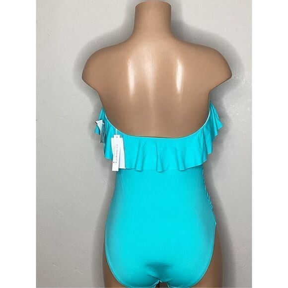 New. Bleu Rod Beattie ruffle one piece. Size 4. Retails $125 - Picture 7 of 12